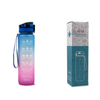 Blue red gradient with box / 1L