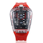 Transparent red