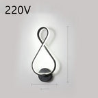 8 black / White light